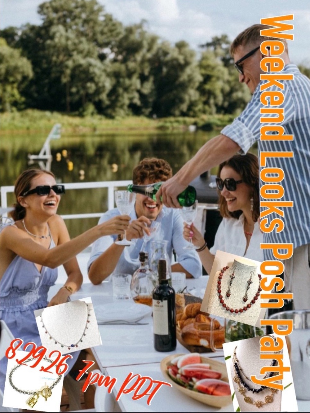 Come & Join me Weekend Looks Posh Party on Sat. Aug 29, 2026 7PM PDT
